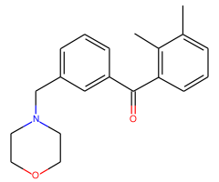 2,3-dimethyl-3'-morpholinomethyl benzophenone