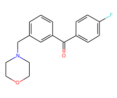 4'-fluoro-3-morpholinomethyl benzophenone