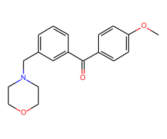 4'-methoxy-3-morpholinomethyl benzophenone