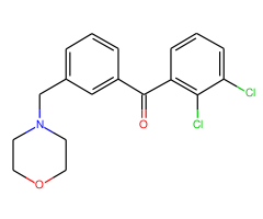 2,3-dichloro-3'-morpholinomethyl benzophenone