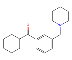 cyclohexyl 3-(piperidinomethyl)phenyl ketone