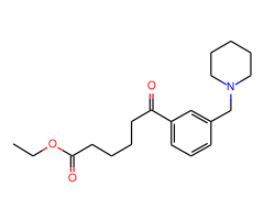 ethyl 6-oxo-6-[3-(piperidinomethyl)phenyl]hexanoate