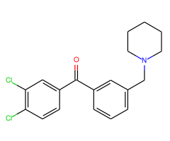 3,4-dichloro-3'-piperidinomethyl benzophenone