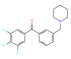 3'-piperidinomethyl-3,4,5-trifluorobenzophenone