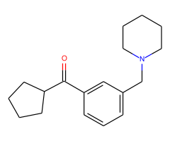 cyclopentyl 3-(piperidinomethyl)phenyl ketone