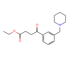 ethyl 4-oxo-4-[3-(piperidinomethyl)phenyl]butyrate