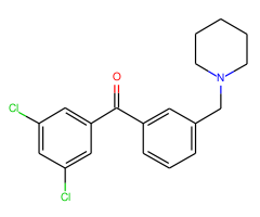 3,5-dichloro-3'-piperidinomethyl benzophenone