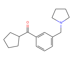 cyclopentyl 3-(pyrrolidinomethyl)phenyl ketone