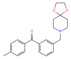 3-[8-(1,4-dioxa-8-azaspiro[4.5]decyl)methyl]-4'-methyl benzophenone