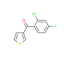 3-(2-Chloro-4-fluorobenzoyl)thiophene