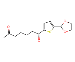 5-(1,3-dioxolan-2-yl)-2-thienyl 5-oxohexyl ketone