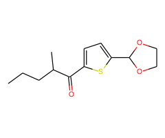 5-(1,3-Dioxolan-2-yl)-2-thienyl 1-methylbutyl ketone