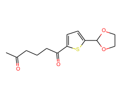 5-(1,3-dioxolan-2-yl)-2-thienyl 4-oxopentyl ketone