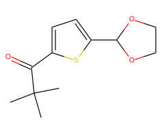 tert-Butyl 5-(1,3-dioxolan-2-yl)-2-thienyl ketone