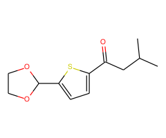 5-(1,3-Dioxolan-2-yl)-2-thienyl 2-methylpropyl ketone