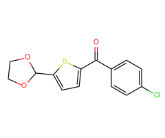 2-(4-Chlororobenzoyl)-5-(1,3-Dioxolan-2-yl)thiophene