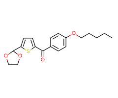 5-(1,3-Dioxolan-2-yl)-2-(4-pentyloxybenzoyl)thiophene