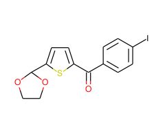 5-(1,3-Dioxolan-2-yl)-2-(4-Iodobenzoyl)thiophene