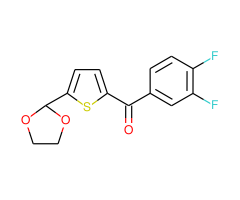 2-(3,4-Difluorobenzoyl)-5-(1,3-dioxolan-2-yl)thiophene