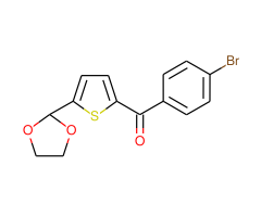 2-(4-Bromobenzoyl)-5-(1,3-Dioxolan-2-yl)thiophene