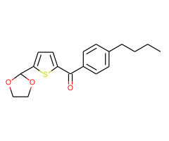 2-(4-n-Butylbenzoyl)-5-(1,3-dioxolan-2-yl)thiophene