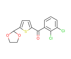 2-(2,3-Dichlorobenzoyl)-5-(1,3-dioxolan-2-yl)thiophene