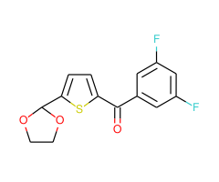 2-(3,5-Difluorobenzoyl)-5-(1,3-dioxolan-2-yl)thiophene