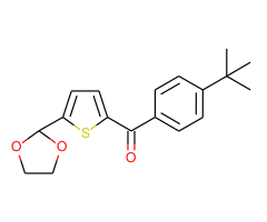 2-(4-t-Butylbenzoyl)-5-(1,3-dioxolan-2-yl)thiophene