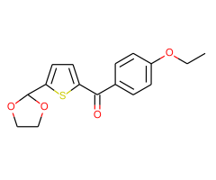 5-(1,3-Dioxolan-2-yl)-2-(4-ethoxybenzoyl)thiophene