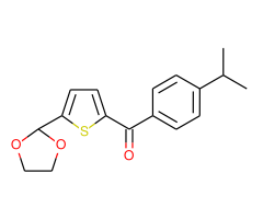 5-(1,3-Dioxolan-2-yl)-2-(4-isopropylbenzoyl)thiophene