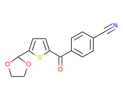 2-(4-Cyanobenzoyl)-5-(1,3-dioxolan-2-yl)thiophene