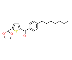 5-(1,3-Dioxolan-2-yl)-2-(4-heptylbenzoyl)thiophene