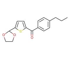 5-(1,3-Dioxolan-2-yl)-2-(4-propylbenzoyl)thiophene