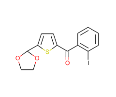 5-(1,3-Dioxolan-2-yl)-2-(2-Iodobenzoyl)thiophene