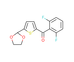 2-(2,6-Difluorobenzoyl)-5-(1,3-dioxolan-2-yl)thiophene