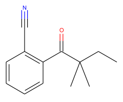 2'-cyano-2,2-dimethylbutyrophenone