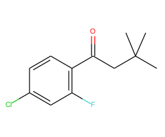 4'-chloro-3,3-dimethyl-2'-fluorobutyrophenone