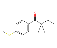 2,2-dimethyl-4'-thiomethylbutyrophenone