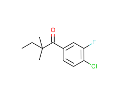 4'-chloro-2,2-dimethyl-3'-fluorobutyrophenone