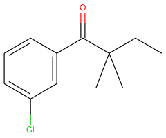 3'-chloro-2,2-dimethylbutyrophenone