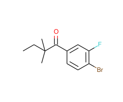 4'-bromo-2,2-dimethyl-3'-fluorobutyrophenone