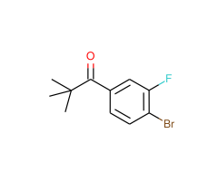 4'-Bromo-2,2-dimethyl-3'-fluoropropiophenone