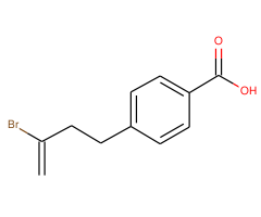 4-(3-bromo-3-butenyl)benzoic acid