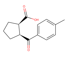 cis-2-(4-methylbenzoyl)cyclopentane-1-carboxylic acid