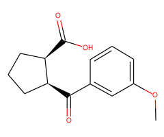 cis-2-(3-Methoxybenzoyl)cyclopentane-1-carboxylic acid