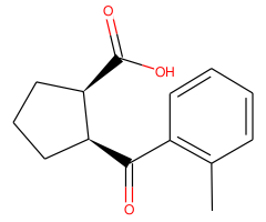 cis-2-(2-methylbenzoyl)cyclopentane-1-carboxylic acid