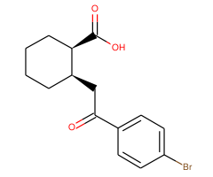 cis-2-[2-(4-Bromophenyl)-2-oxoethyl]cyclohexane-1-carboxylic acid