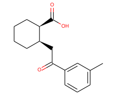 cis-2-[2-(3-Methylphenyl)-2-oxoethyl]cyclohexane-1-carboxylic acid