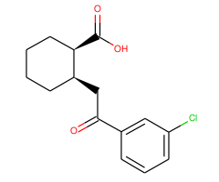 cis-2-[2-(3-chlorophenyl)-2-oxoethyl]cyclohexane-1-carboxylic acid