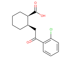 cis-2-[2-(2-chlorophenyl)-2-oxoethyl]cyclohexane-1-carboxylic acid